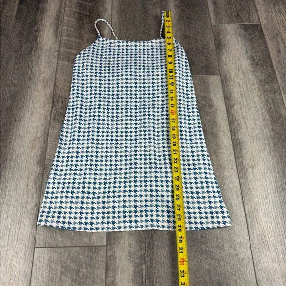 Z Supply Blue Houndstooth Dress - Picture 12 of 14